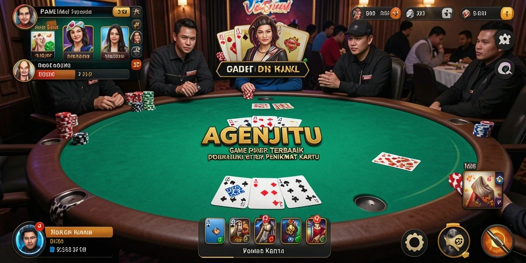 Tampilan gameplay AGENJITU yang mendebarkan dan penuh strategi.