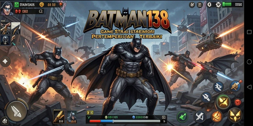 Tampilan menarik dari gameplay strategis BATMAN138.