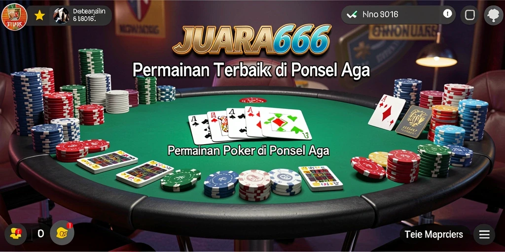 Tampilan gameplay JUARA666 yang menarik dan seru.