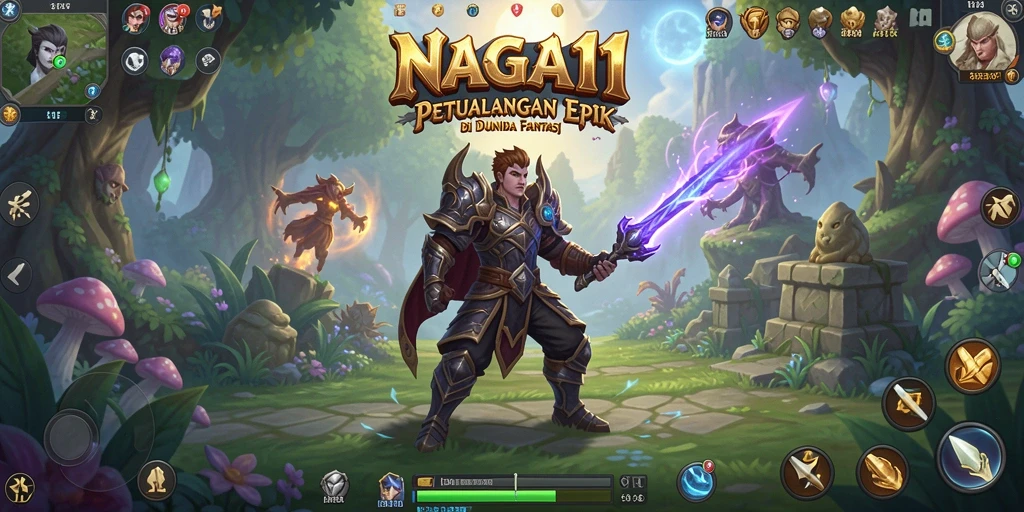 Tampilan gameplay NAGA11 yang menawan dan penuh aksi.